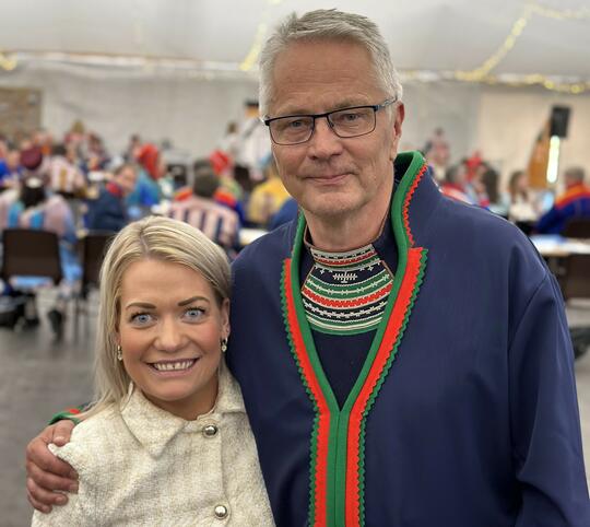 Sandra Borch og Inge Even Danielsen